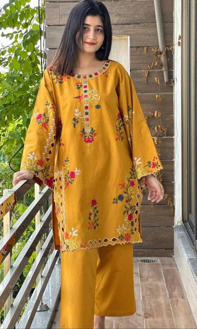 KHADI NET EID COLLECTION 2pc