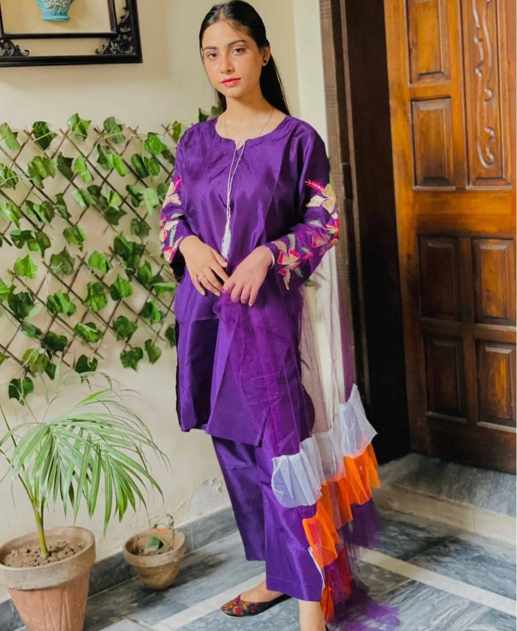 *Silk Embroidery 3Pc*