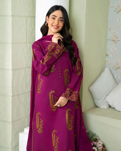 JASMINE EMB LONG LENGHT 2PC