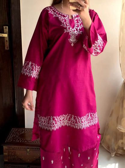 BAHAAR COTTON LAWN Embroidery 2PC