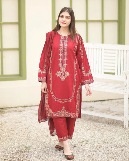 Afgan Jalebi Sequence Work Embroidery 2Pc